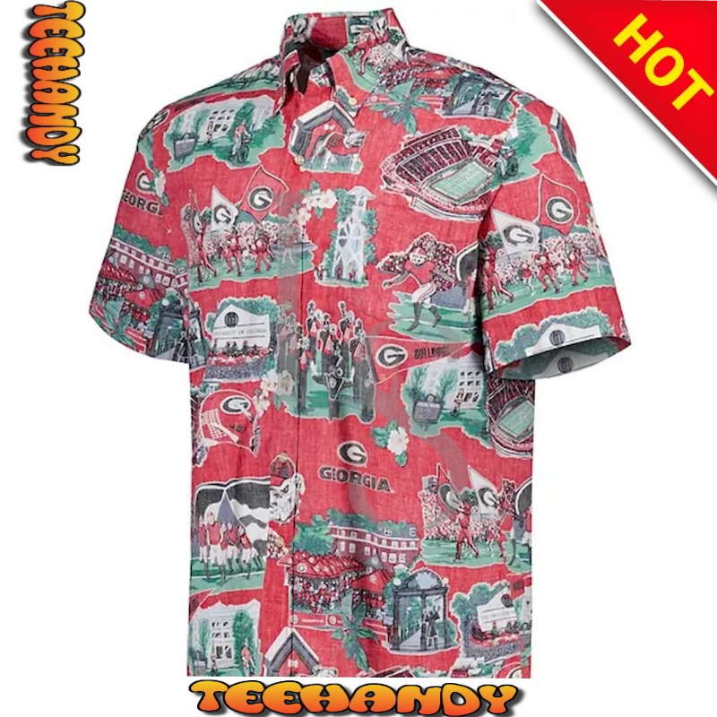 Property of Georgia Bulldogs Custom Hawaiian Shirt