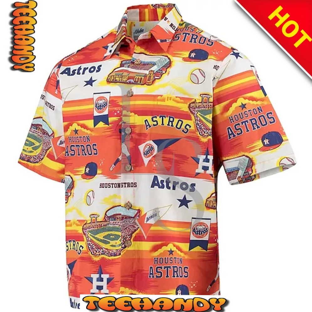 Property of Houston Astros Custom Hawaiian Shirt