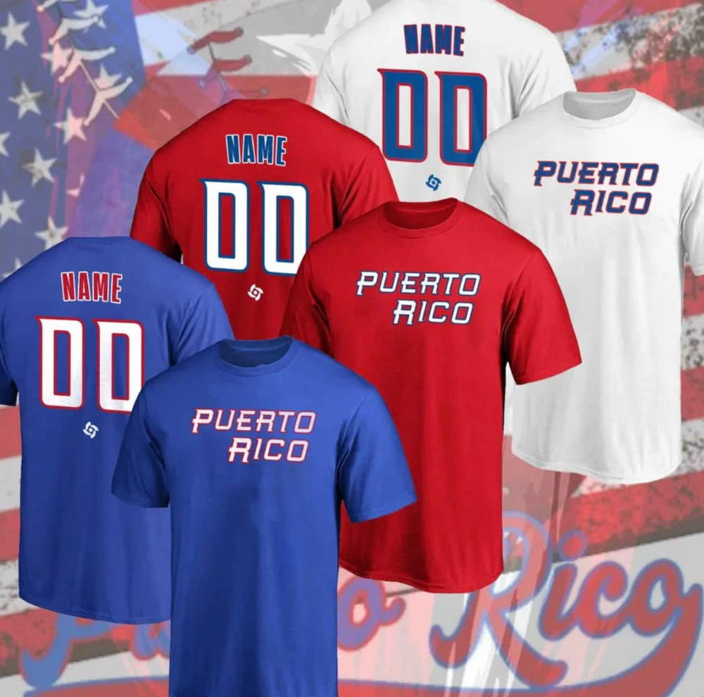 Puerto Rico Clasico Mundial Puerto Rico Baseball Tshirt