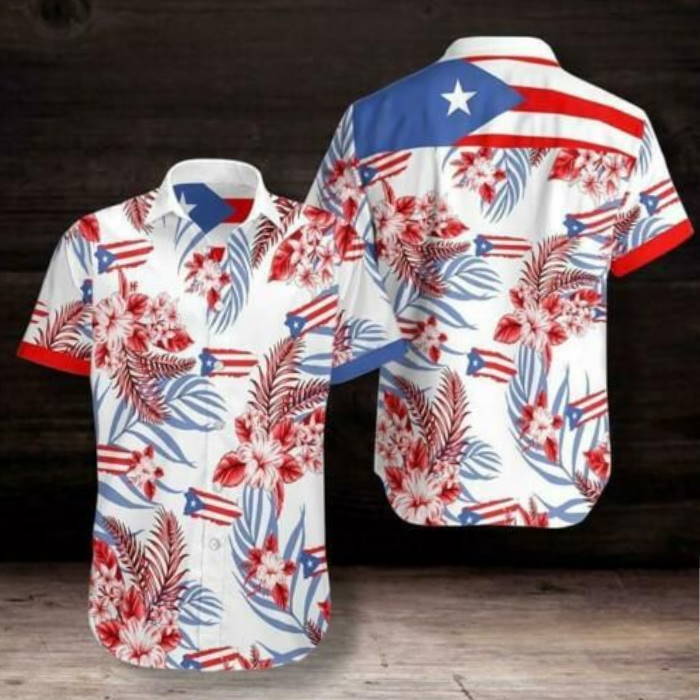 Puerto Rico Hawaiian Shirt