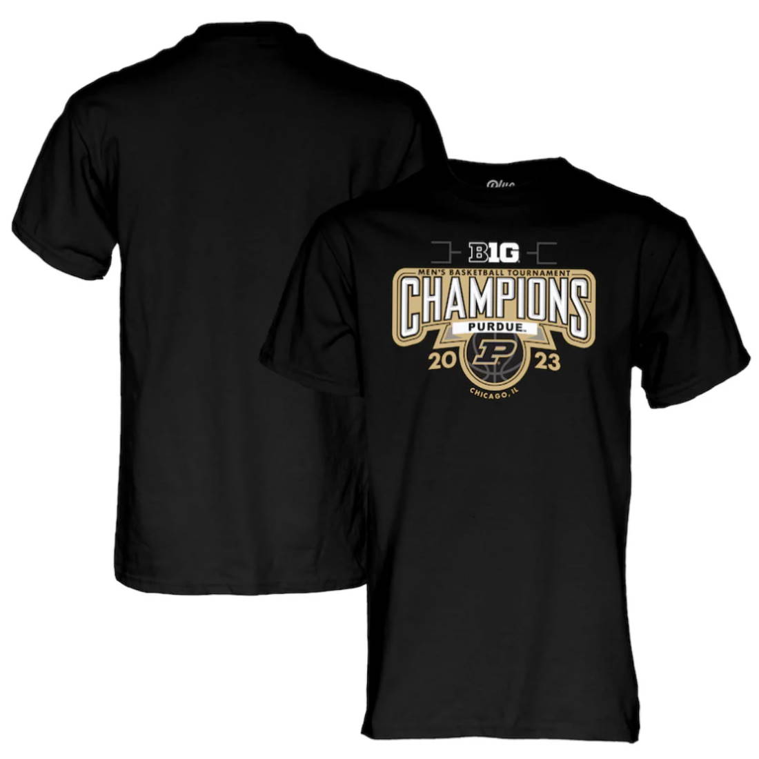 Purdue Boilermakers 2023 Big Ten Men’s Basketball Champions T-Shirt