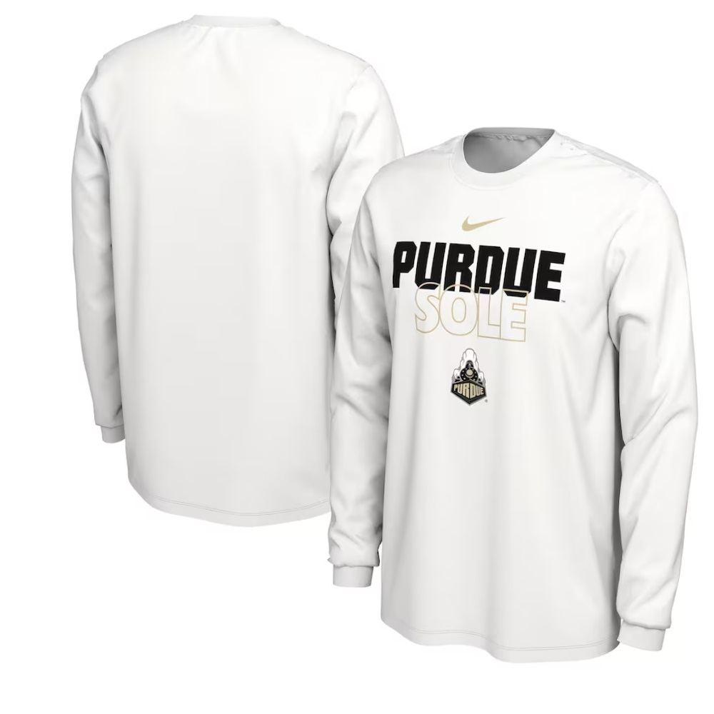 Purdue Boilermakers On Court Long Sleeve T-Shirt