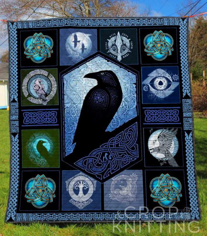 Ravens Personalized Customized Quilt Blanket