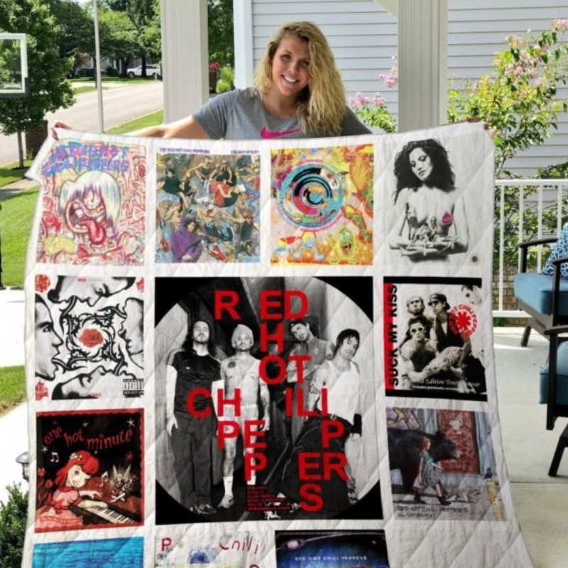 Red Hot Chili Peppers 3D Customized Quilt Blanket