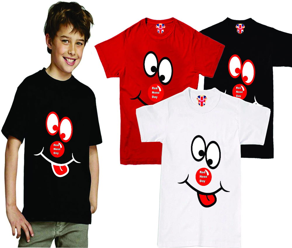 Red Nose Day 2023, Comic Relief Family T-Shirt