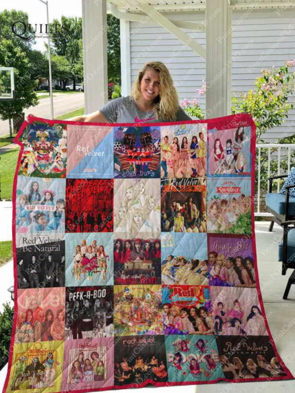 Red Velvet Albums 3D Customized Quilt Blanket