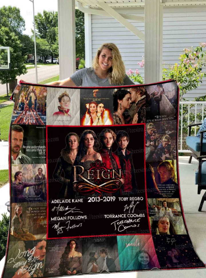 Reign Tv Show 3D Quilt Blanket