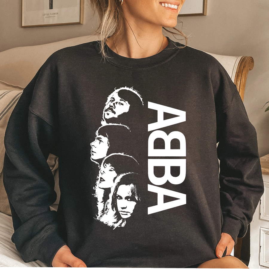 Retro ABBA The Tour Shirt, Vintage Abba Fan Shirt