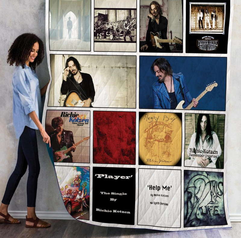 Richie Kotzen Singles Albums 3D Customized Quilt Blanket