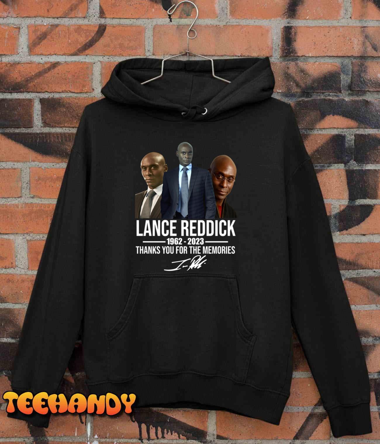 RIP Lance Reddick 1962-2023 Thank You For The Memories Unisex T-Shirt