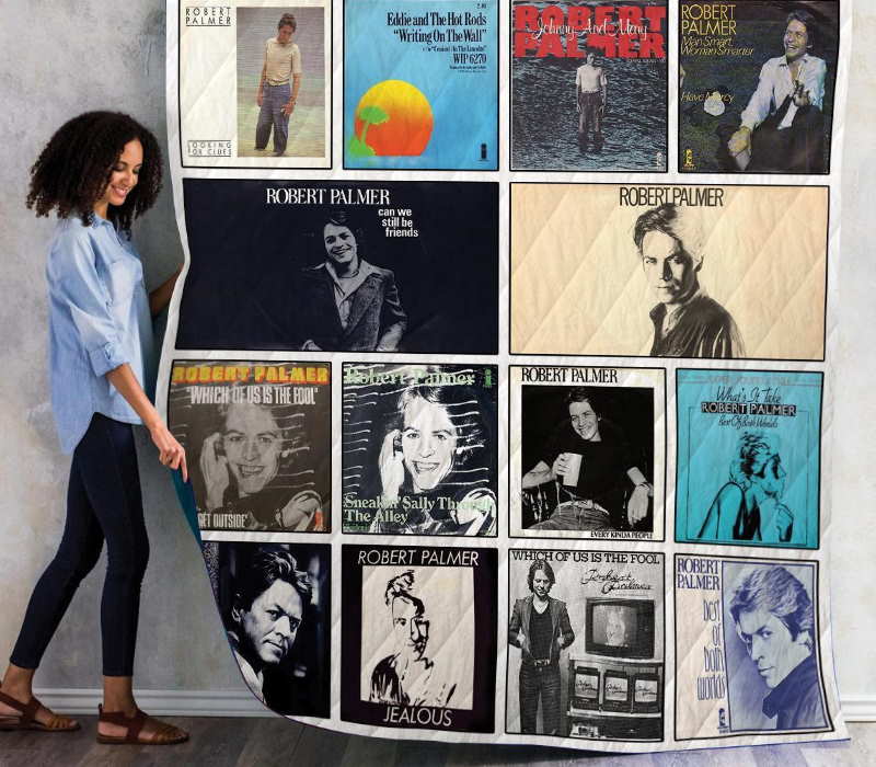 Robert Palmer Singles 3D Customized Quilt Blanket