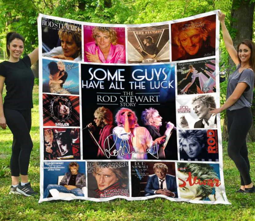 Rod Stewart 3D Quilt Blanket