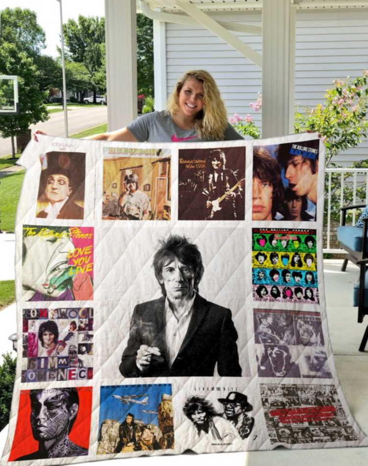 Ronnie Wood 3D Customized Quilt Blanket