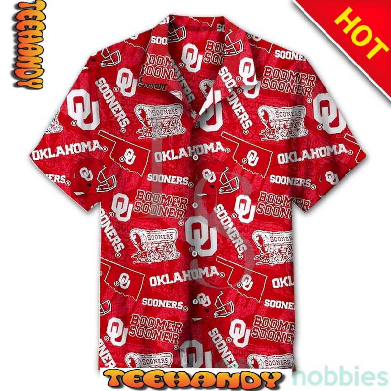 Roomer Sooners Oklahoma Hawaiian Shirt