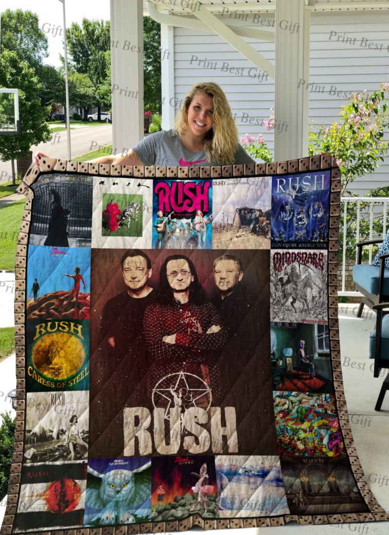 Rush Albums Cover Poster 3D Quilt Blanket