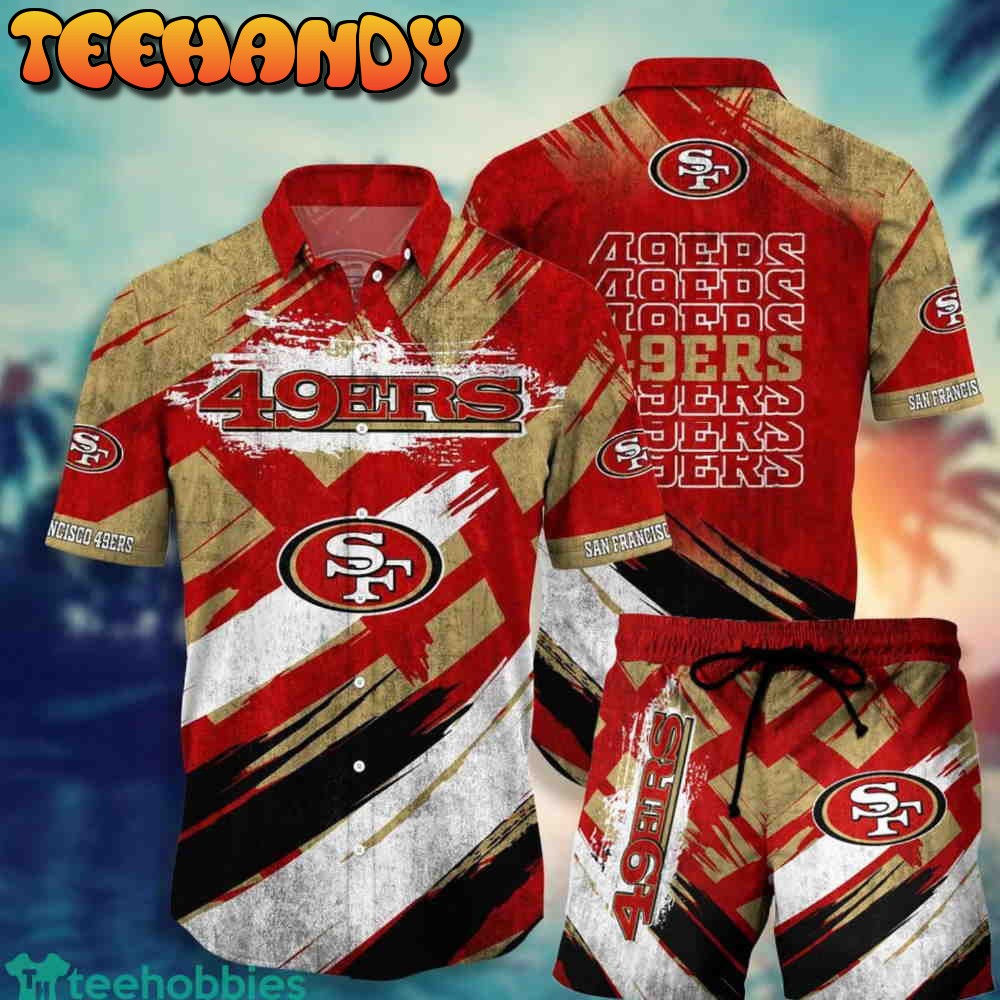 San Francisco 49ers Hawaiian And Shorts