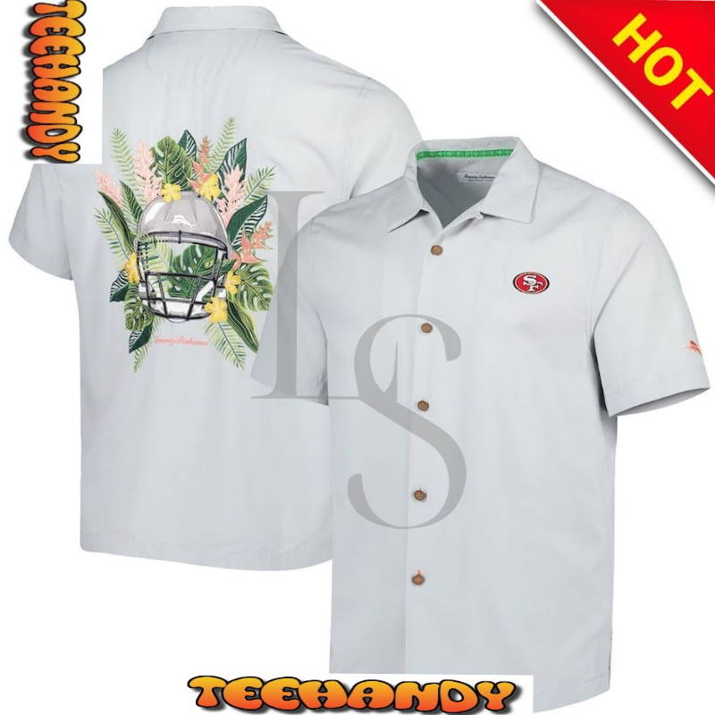 San Francisco 49ers Print Swordfish Hawaiian Shirt