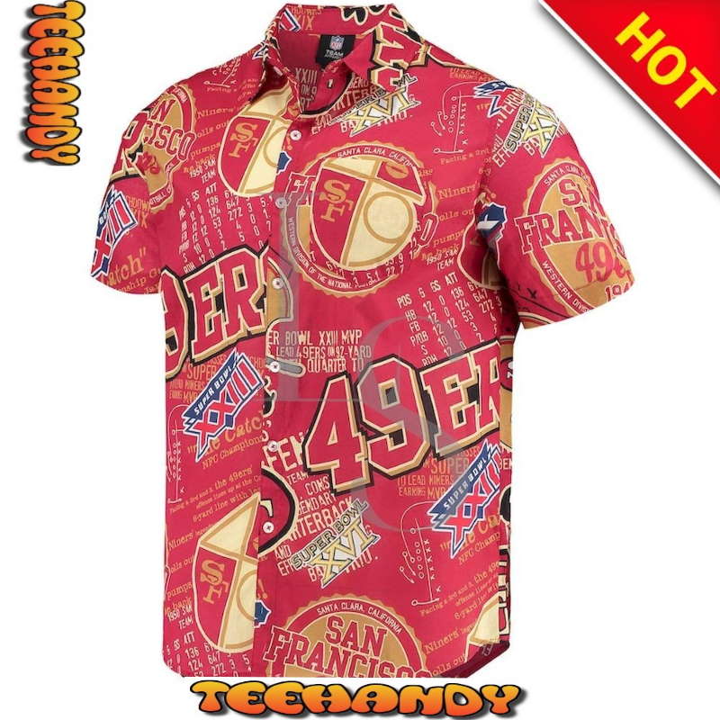 San Francisco 49ers Super Bowl Hawaiian Shirt