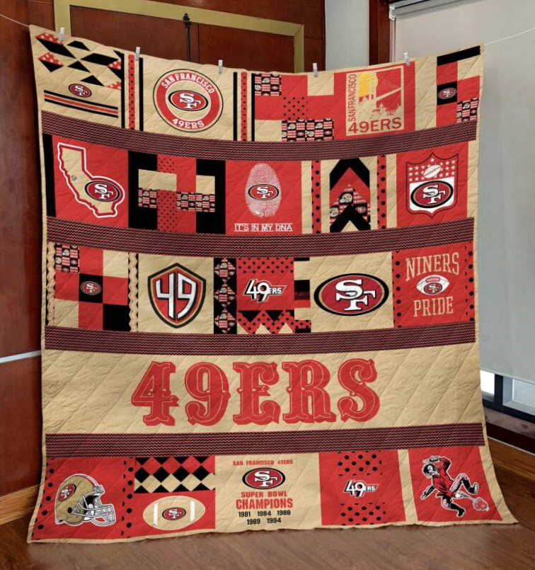 San Francisco Ers 3D Customized Quilt Blanket