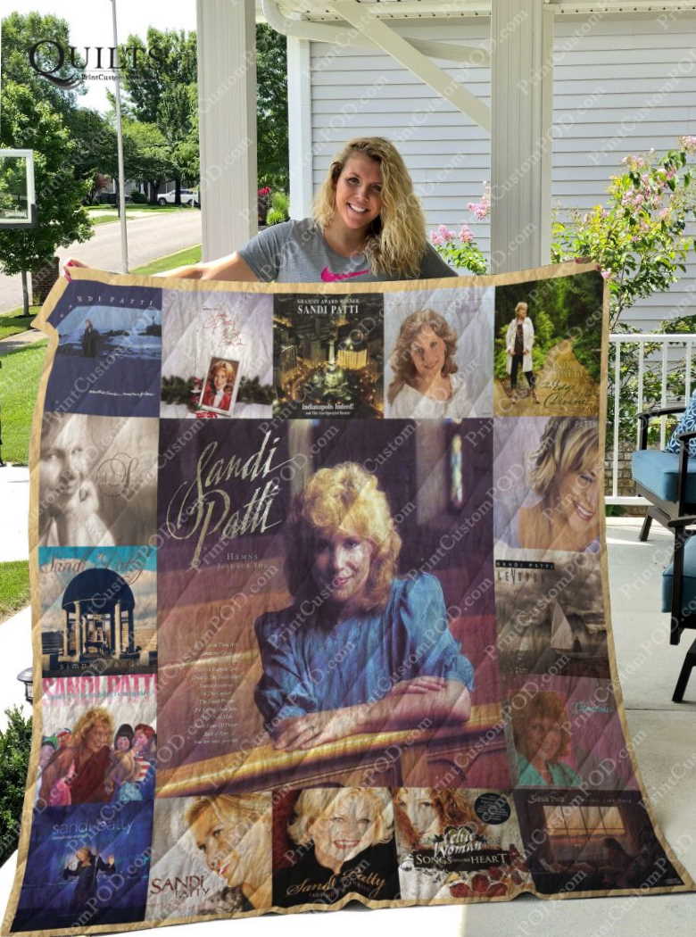 Sandi Patty Albums For Fans Version 3D Quilt Blanket