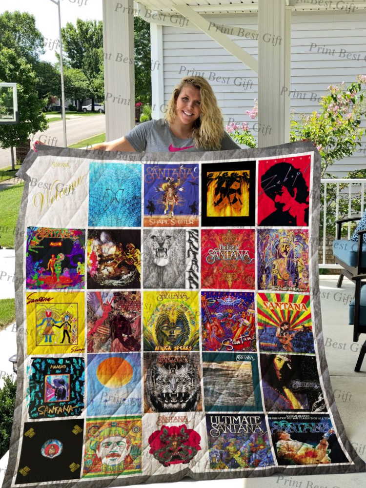 Santana Albums Cover Poster Version 3D Quilt Blanket