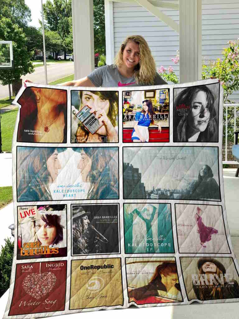 Sara Bareilles 3D Quilt Blanket