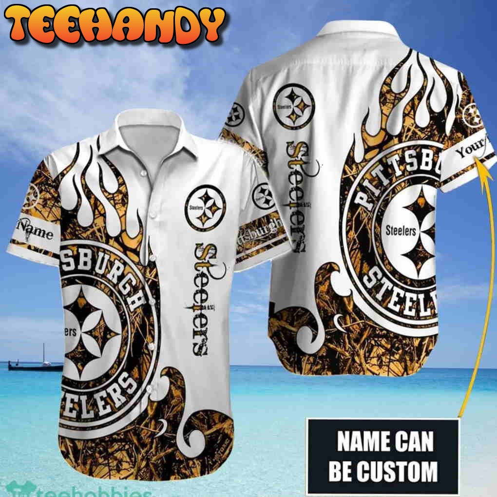 Sburgh Custom Name Pittsburgh Steelers NFL Hawaiian Shirt