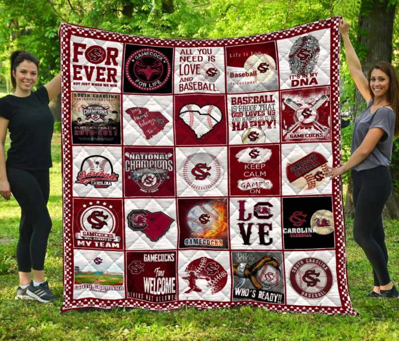 Sc Gamecocks 3D Customized Quilt Blanket