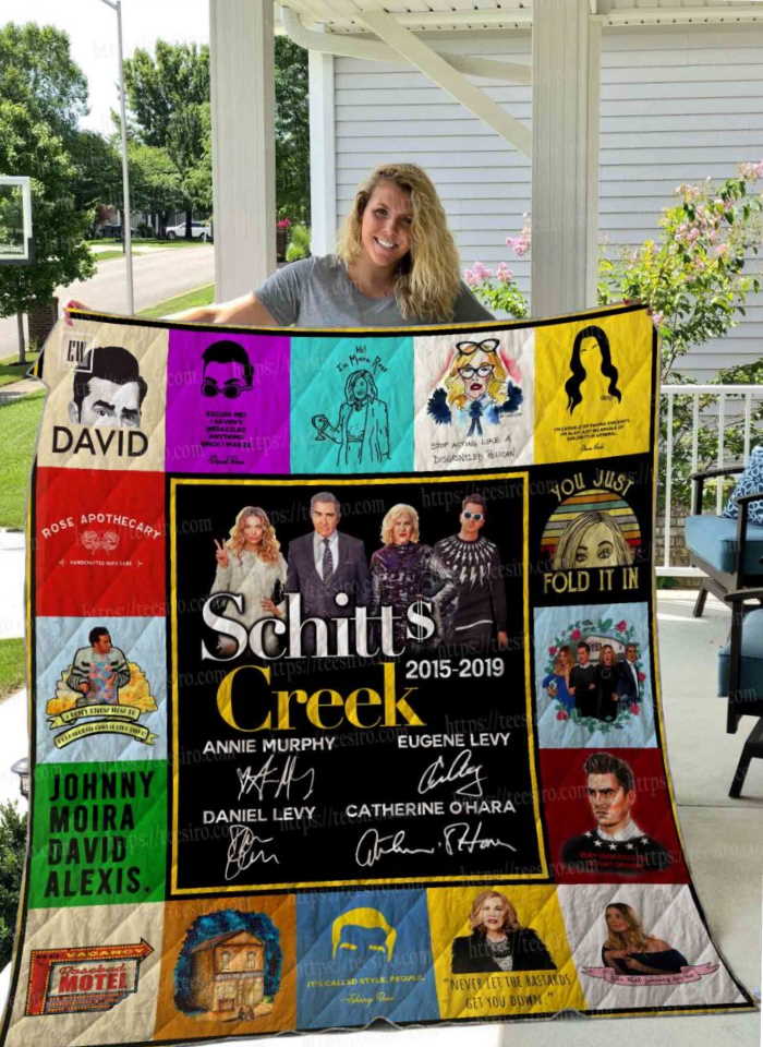 Schitt’S Creek 3D Quilt Blanket