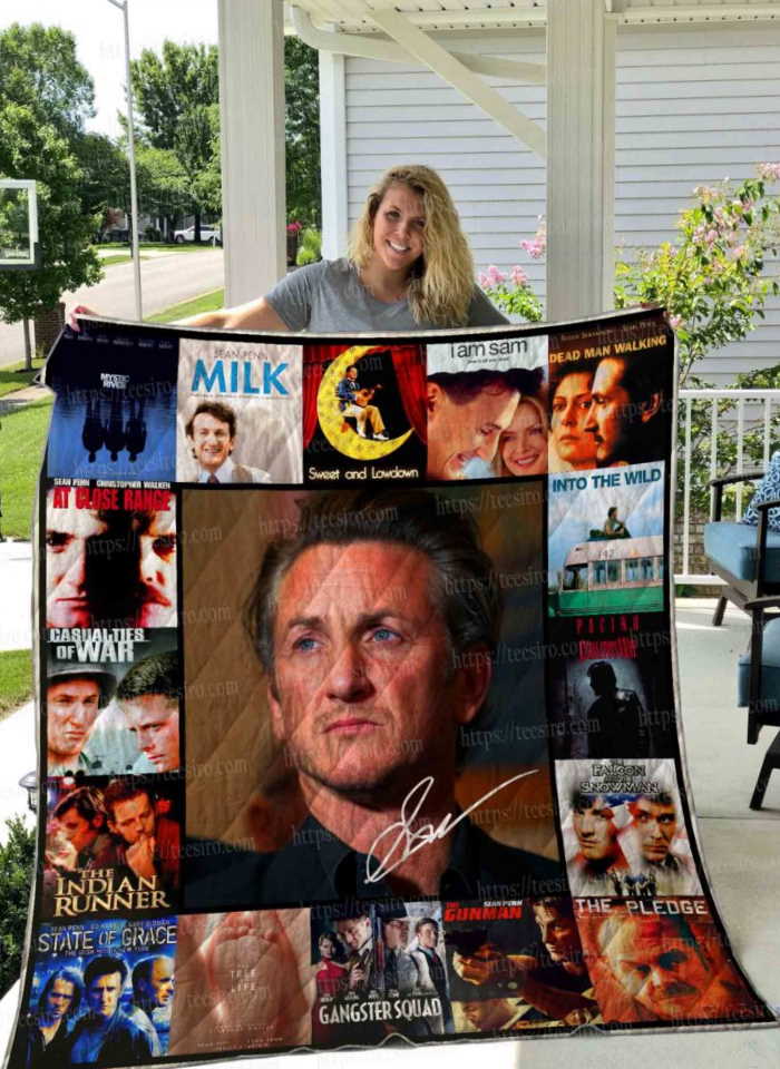 Sean Penn 3D Quilt Blanket