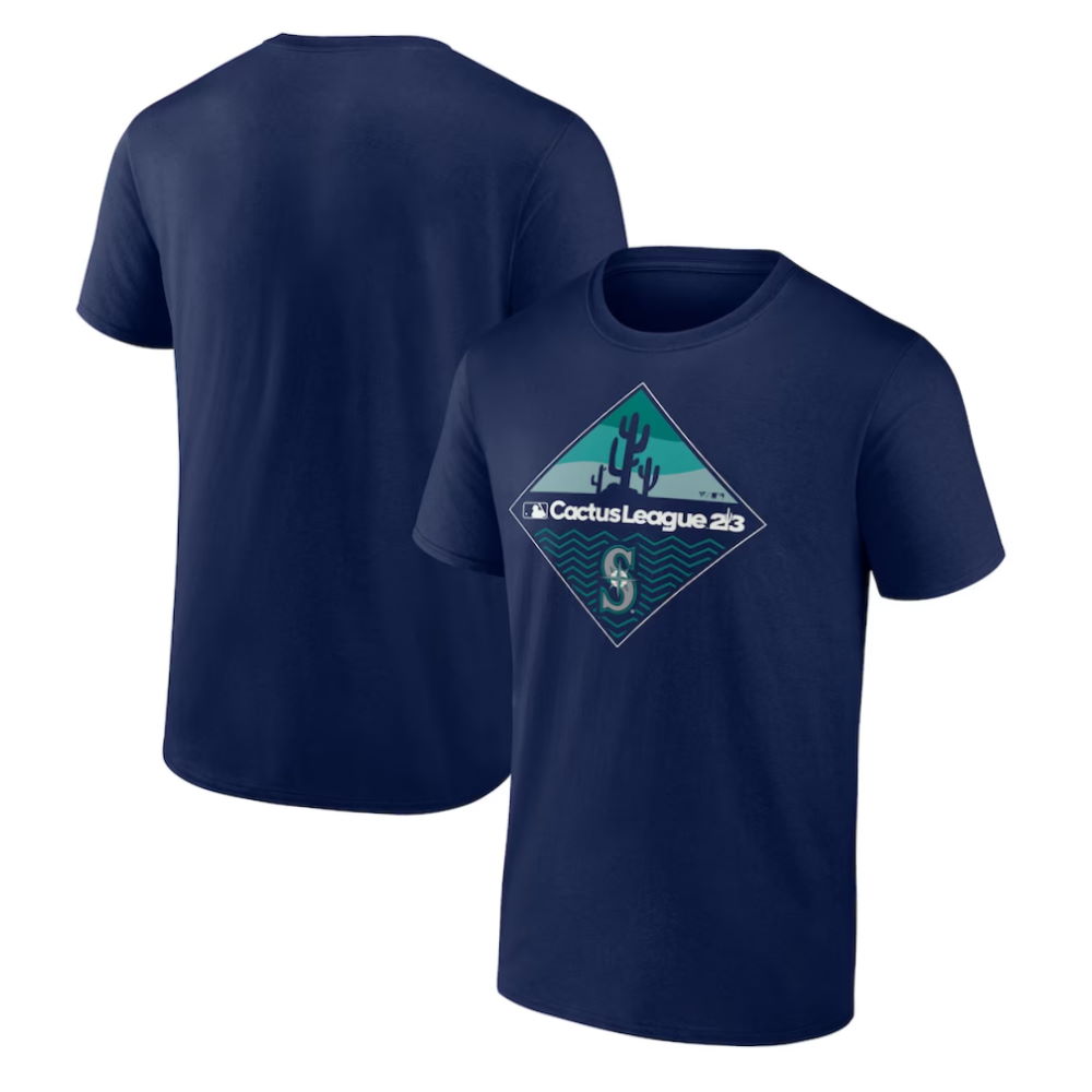 Seattle Mariners 2023 MLB Spring Training Diamond T-Shirt