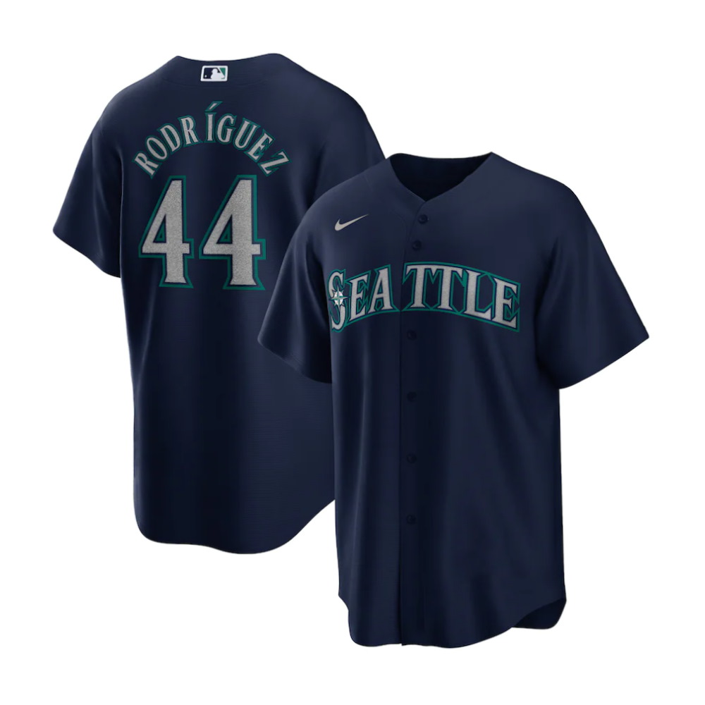 Seattle Mariners Julio Rodriguez Navy Official Replica Player Jersey
