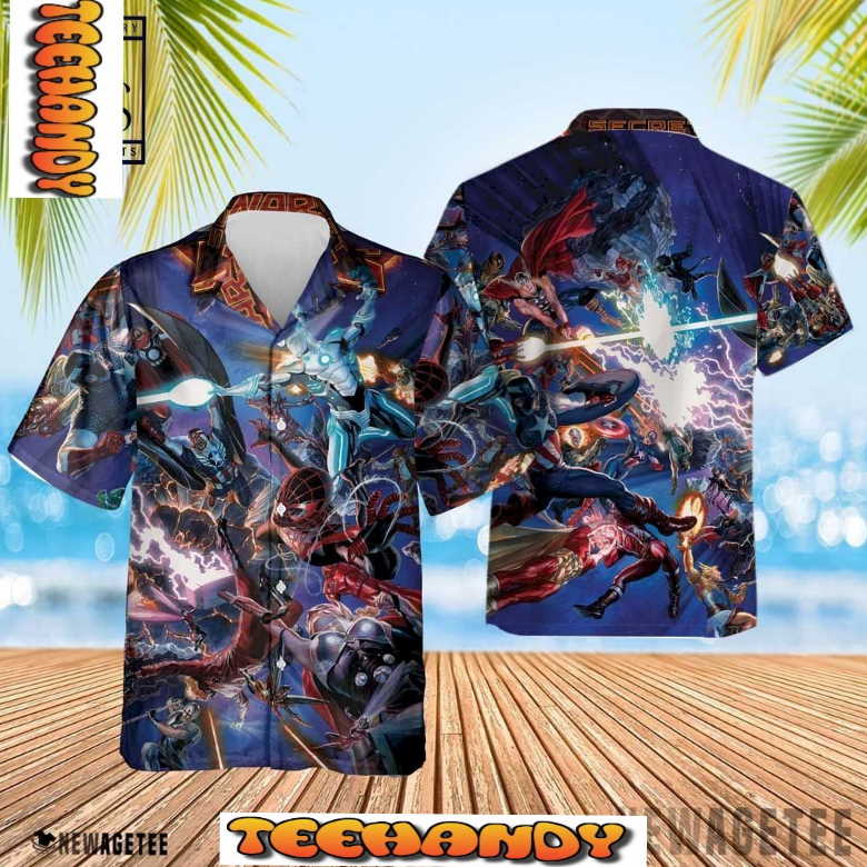 Secret Wars The Multiverse Marvel Comics Hawaiian Shirt