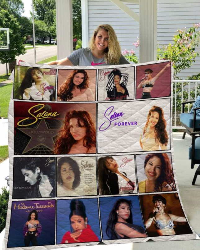 Selena Quintanilla 3D Customized Quilt Blanket