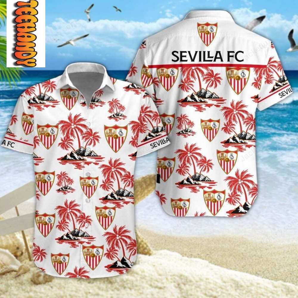 Sevilla FC Laliga Hawaiian Shirt