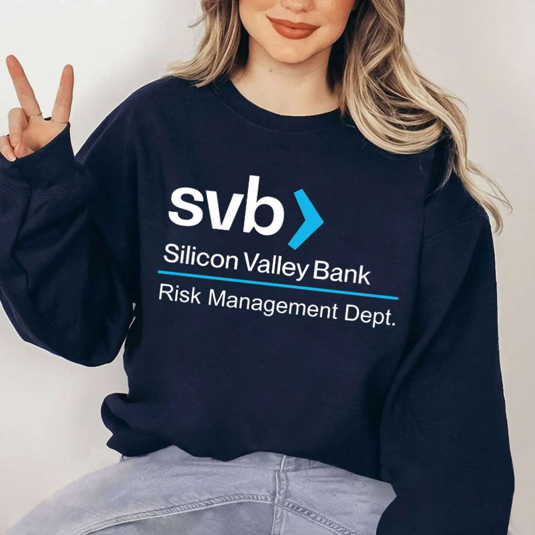 Silicon Valley Bank Risk Management Department Shirt SVB Funny Finance Banking T-Shirt