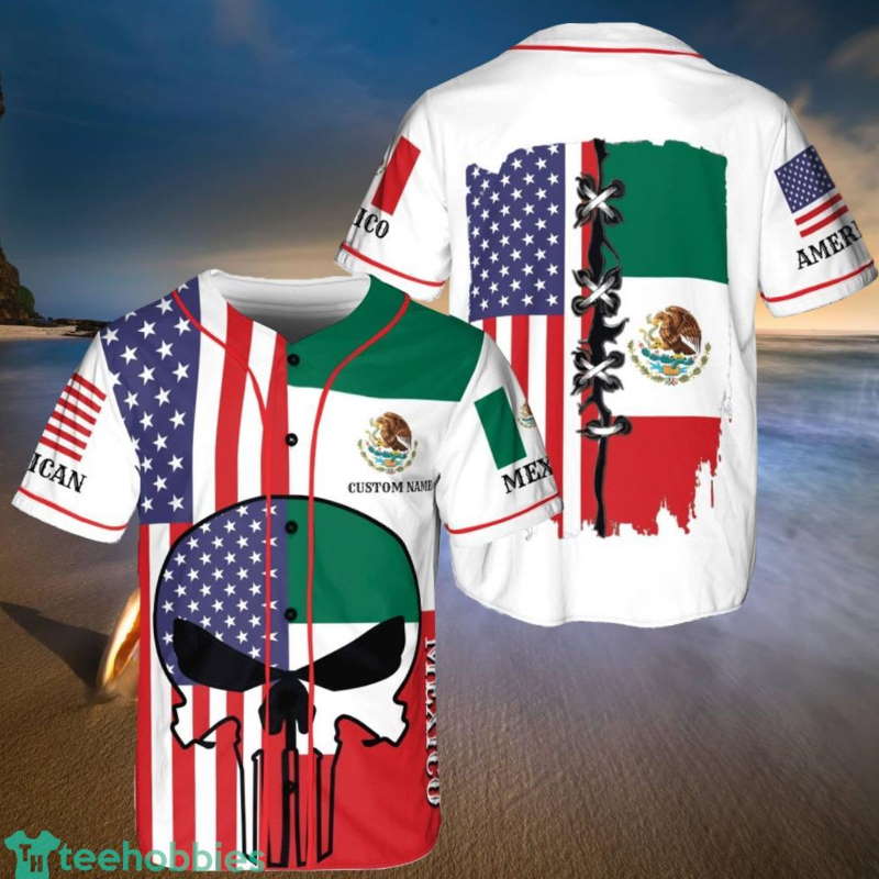 Skull Mexico American Baseball Jerseys