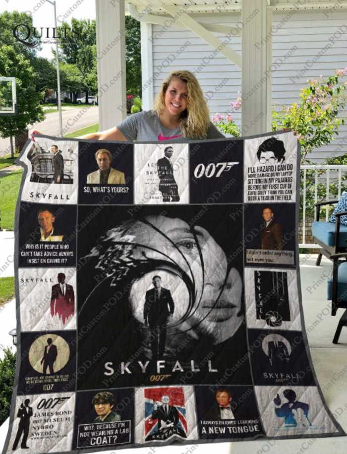 Skyfall  3D Customized Quilt Blanket