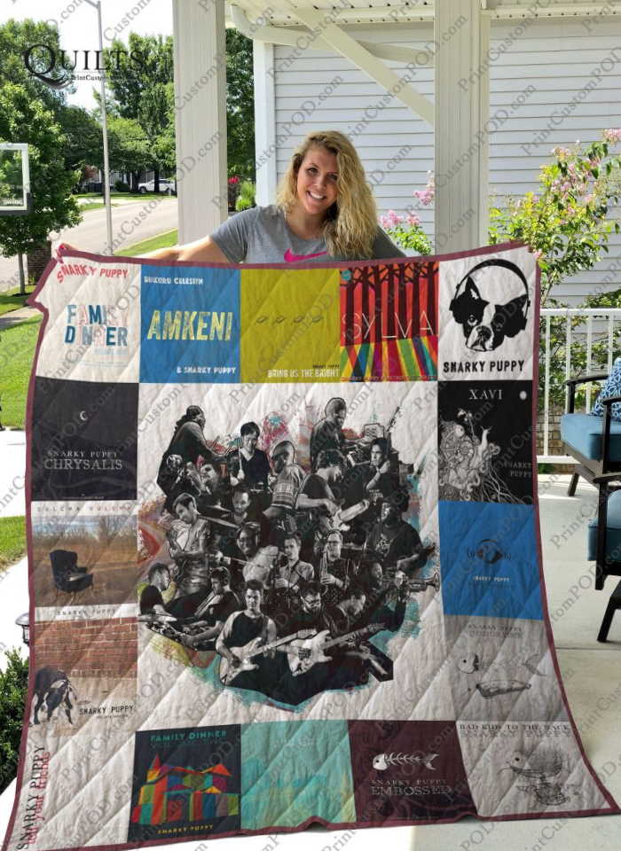 Snarky Puppy Albums For Fans Version 3D Quilt Blanket