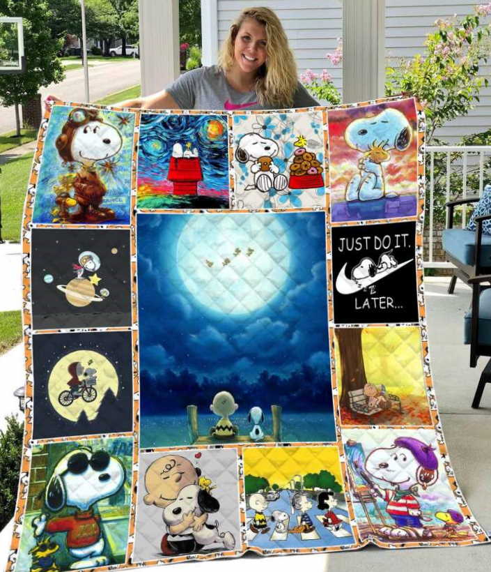 Snoopy 3D Quilt Blanket