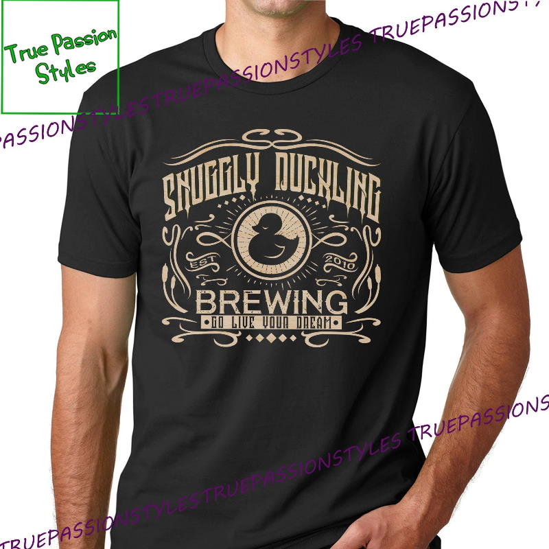 Snuggly Duckling T-shirt, Vintage Snuggly Duckling Brewing Tangled Inspired Shirt