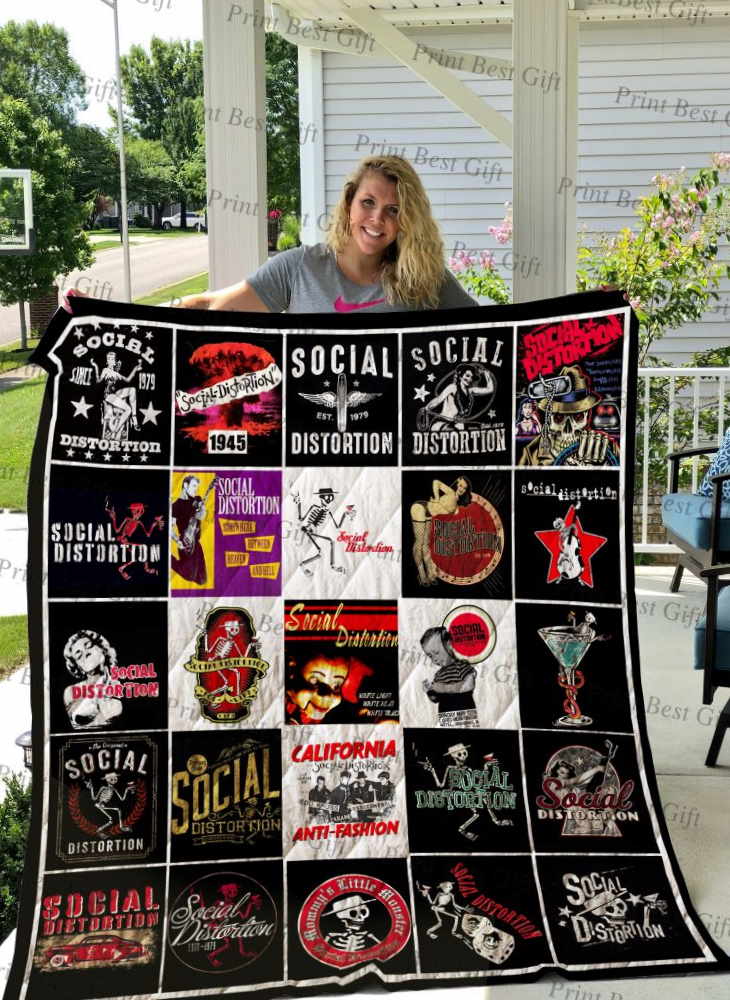 Social Distortion Albums Cover Poster Version 3D Quilt Blanket