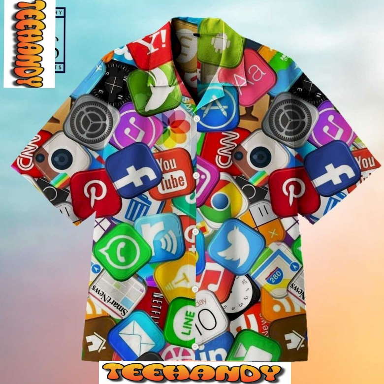 Software Logo on App Store Hawaiian Shirt