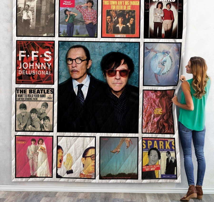 Sparks Singles Albums 3D Customized Quilt Blanket