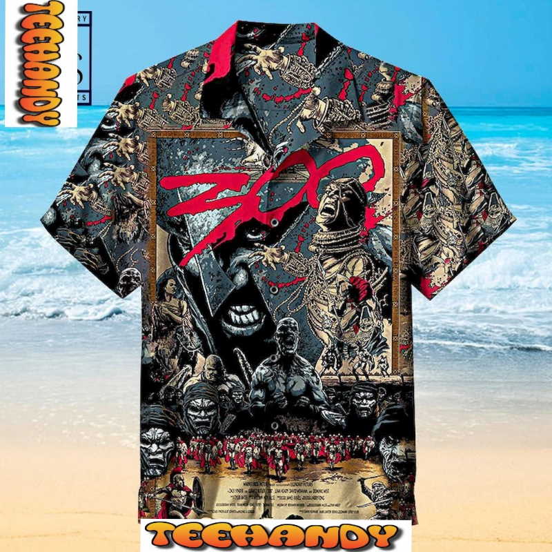 Spartan 300 Warriors Hawaiian Shirt