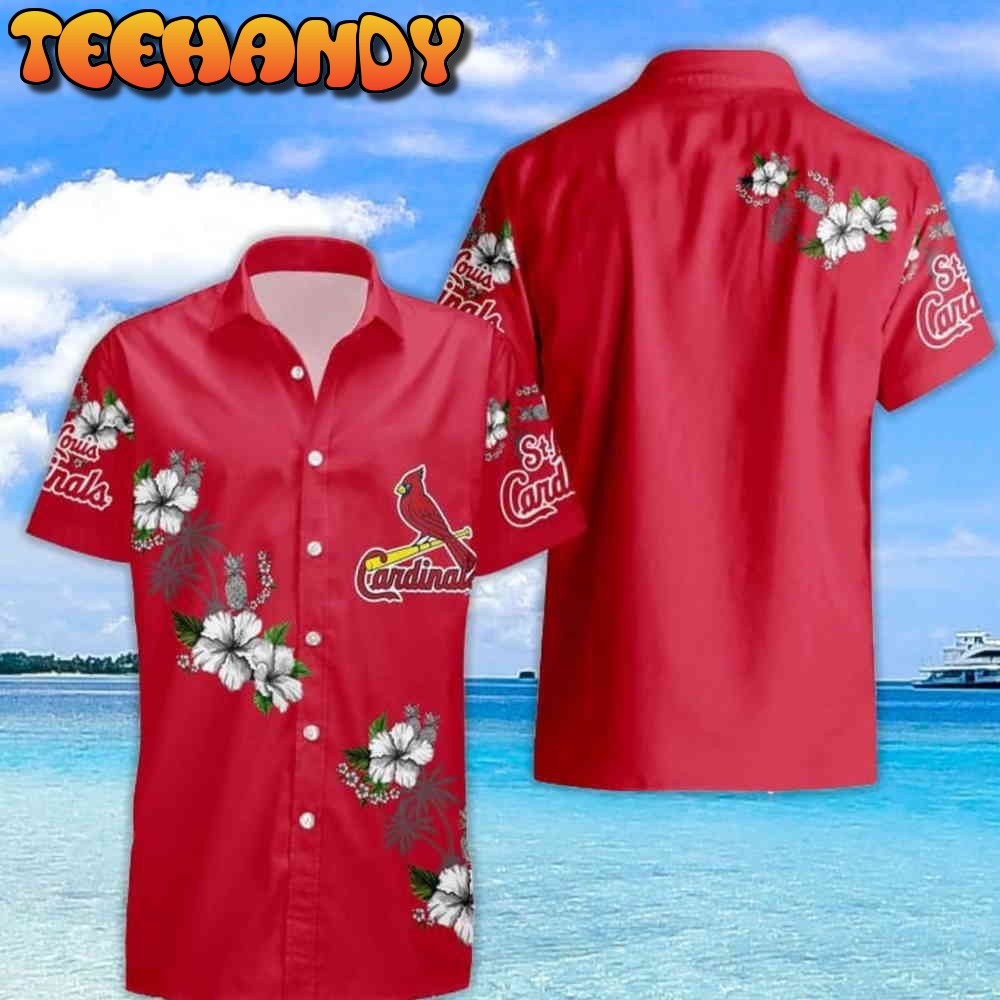 St. Louis Cardinals Flowers Limited Edition Hawaiian Shirt