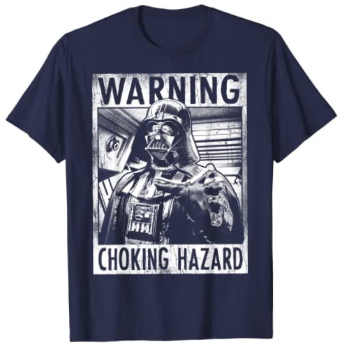 Star Wars Darth Vader Choking Hazard Vintage Graphic T-Shirt