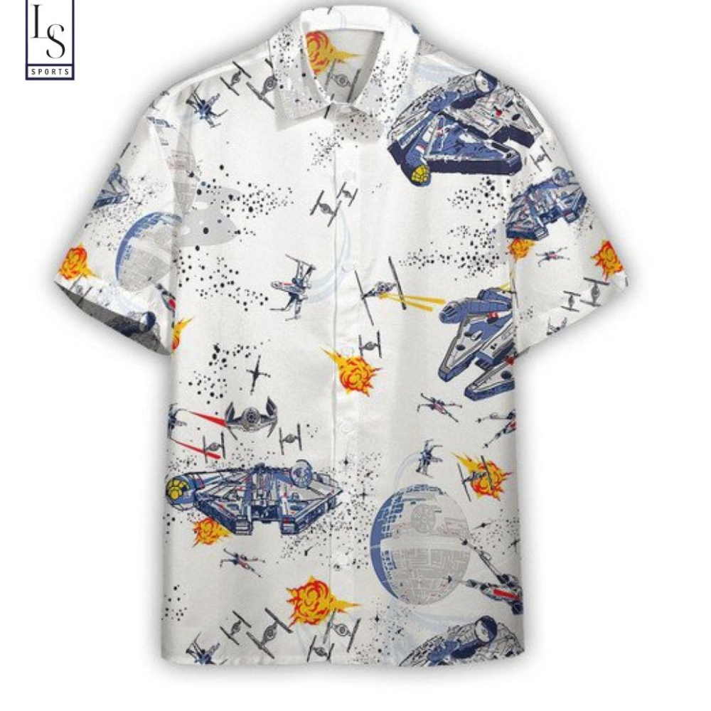 Star Wars Unlimited Power Spaceship Hawaiian Shirt