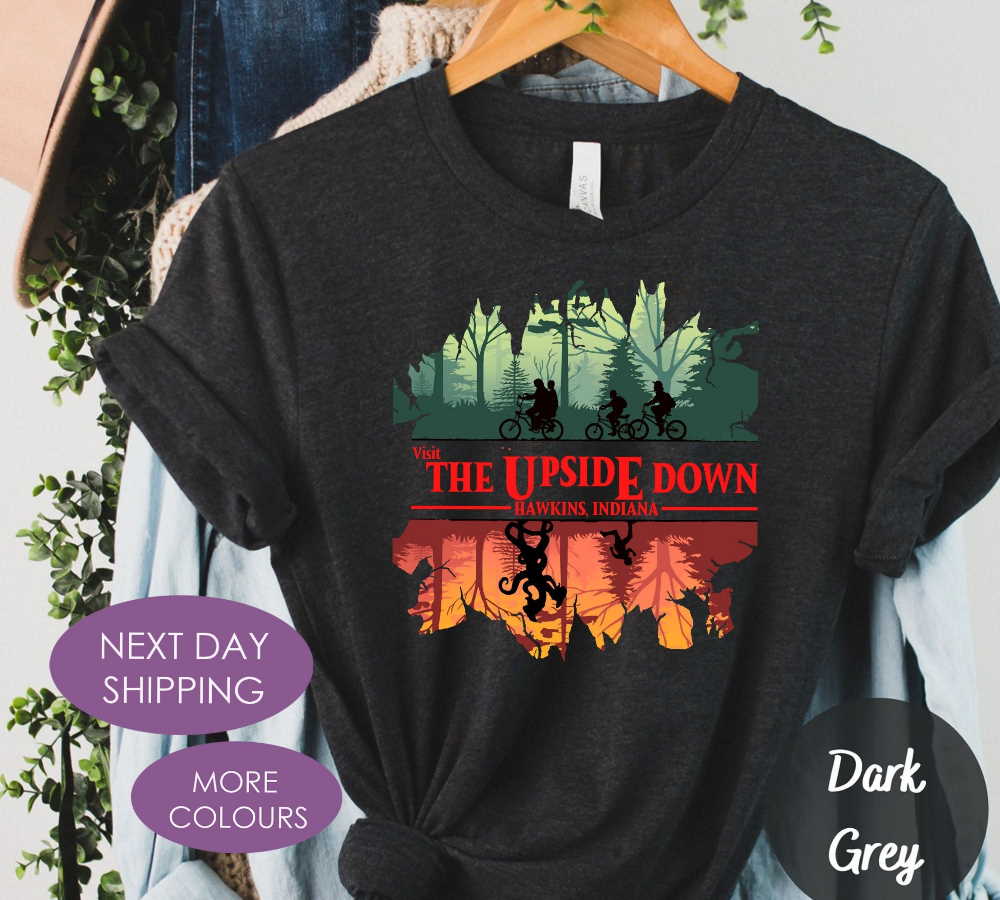 Stranger Things T-Shirt, Visit the Upside Down Stranger Things Parody Shirt