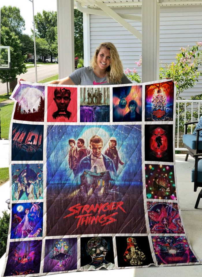 Stranger Things Update 3D Quilt Blanket